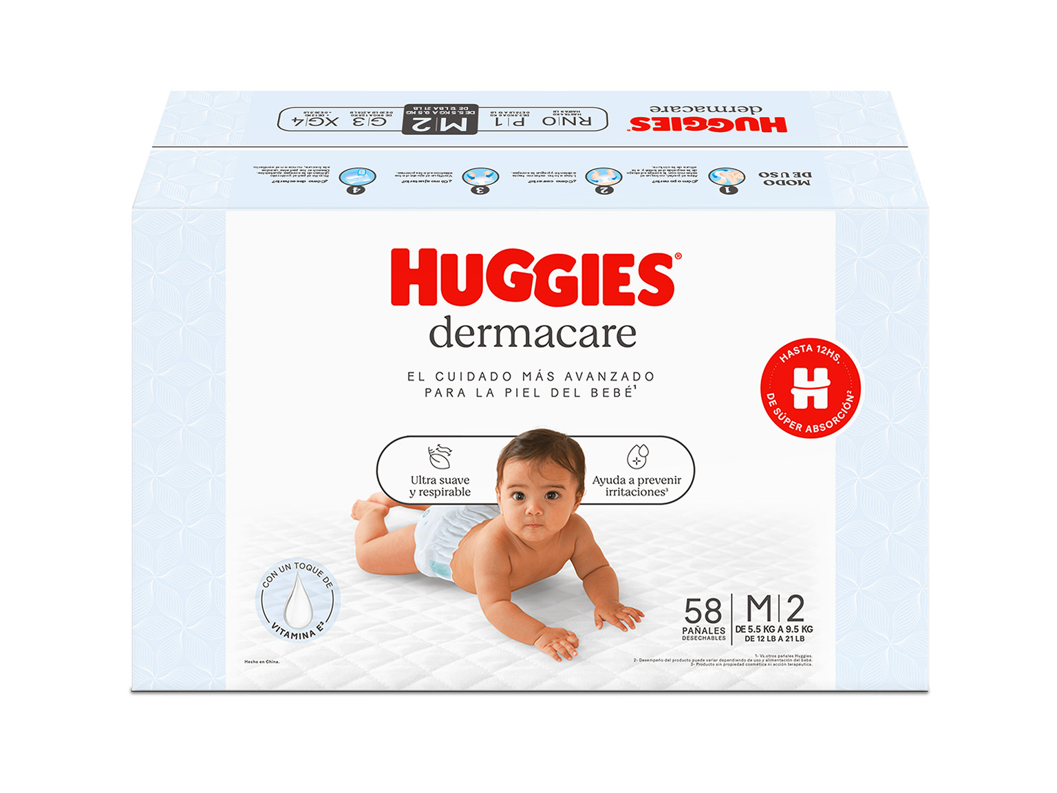 Paales Huggies Dermacare M